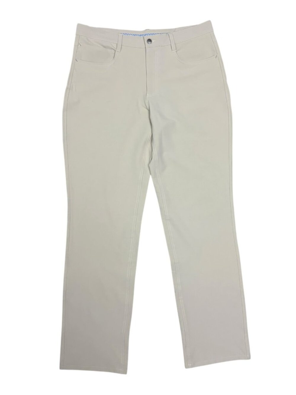 FOOTJOY GOLF PANTS Tan Lightweight Performance Trousers Mens 34x32